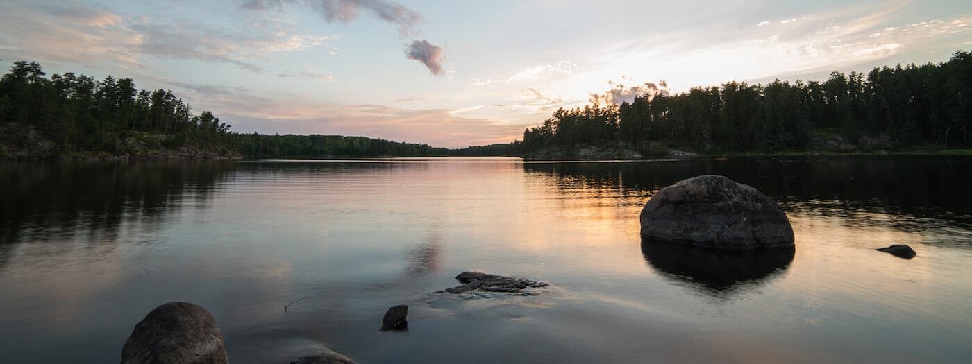 Boundary Waters Sunset